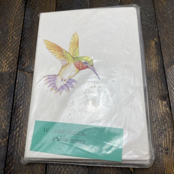 Current Inc Lot Of 10 Blank Hummingbird Greeting Cards - Picture 4 of 5